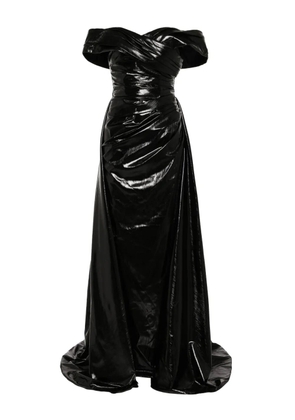 Saiid Kobeisy strapless long dress - Black