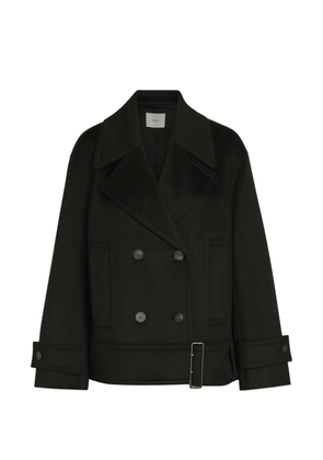 JOSEPH Weston belted jacket - Black