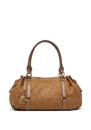 LIU JO charm-detail tote bag - Brown
