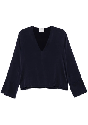Forte Forte satin blouse - Blue