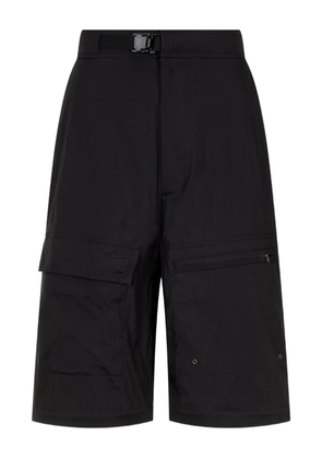 TOMBOY detachable-hem cargo trousers - Black