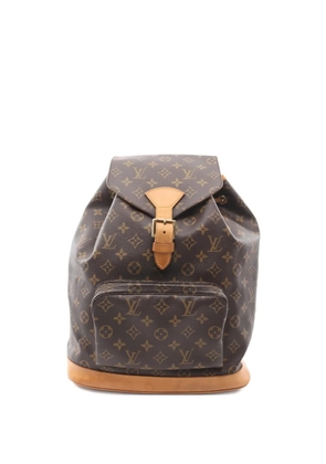 Louis Vuitton Pre-Owned 1996 GM Montsouris Monogram canvas backpack - Brown