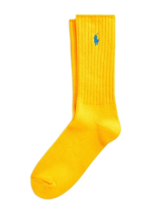 Polo Ralph Lauren Polo Pony ribbed socks - Yellow