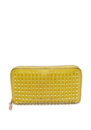 Christian Louboutin Pre-Owned leather zip wallet - Yellow