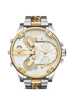 Diesel Mr. Daddy Slim 54mm watch - White