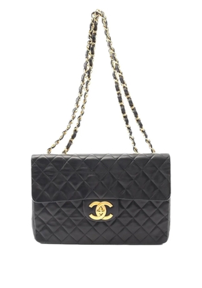 CHANEL Pre-Owned 1994-1996 Decamatelassé shoulder bag - Black