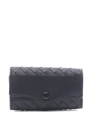 Bottega Veneta Pre-Owned 2010s Intrecciato leather key case - Black