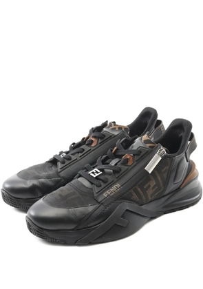 Fendi Pre-Owned 2000s logo-print sneakers - Black