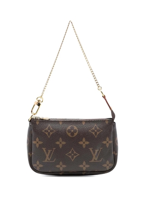 Louis Vuitton Pre-Owned 2020 Monogram Mini Pochette Accessoires handbag - Brown