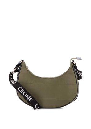 Celine Pre-Owned Ava Quilted Nylon shoulder bag - Green