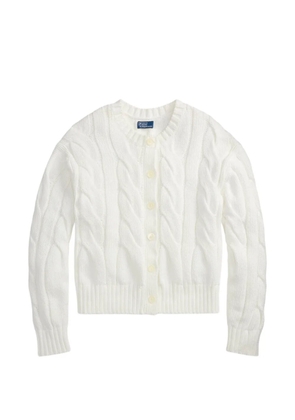 Polo Ralph Lauren cable-knit cardigan - White