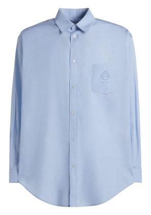 Bally cotton long-sleeve shirt - Blue