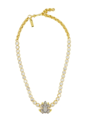Begüm Khan Frog tennis necklace - Gold