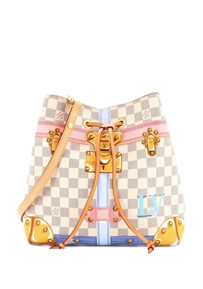 Louis Vuitton Pre-Owned NeoNoe Handbag Limited Edition Damier Summer Trunks bucket bag - White