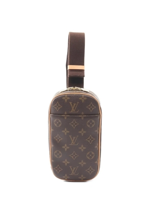 Louis Vuitton Pre-Owned 2005 Ganju monogram leather backpack - Brown