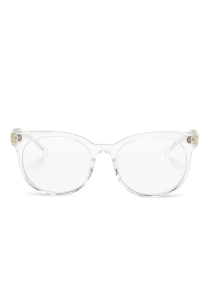 Megane and Me square-frame glasses - Neutrals