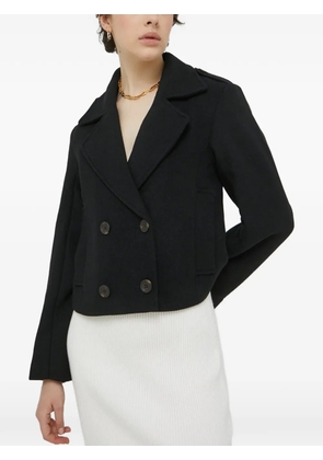 Abercrombie & Fitch short peacoat - Black