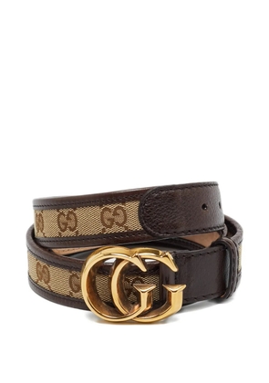 Gucci Pre-Owned GG canvas belt - Brown