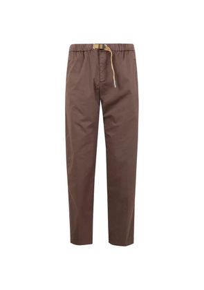 White Sand pocket drawstring trousers - Brown