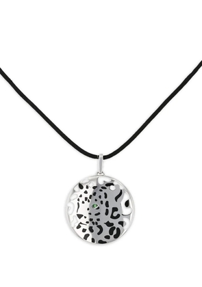 Cartier 18kt white gold Panthère necklace - Silver