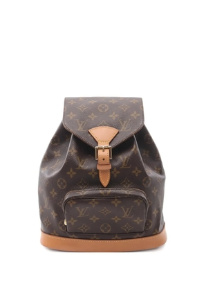 Louis Vuitton Pre-Owned 1998 MM Montsouris monogram pocket backpack - Brown
