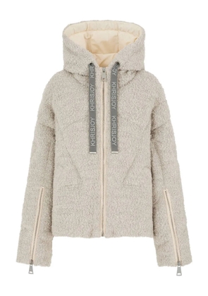 Khrisjoy Iconic Milano hooded zip jacket - Grey