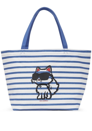 Karl Lagerfeld Ikon tote bag - White