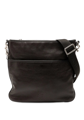 Loewe Pre-Owned 2010-2025 Anagram Leather crossbody bag - Brown