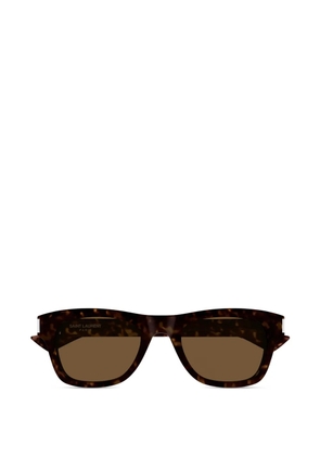 Saint Laurent Eyewear square-frame sunglasses - Brown