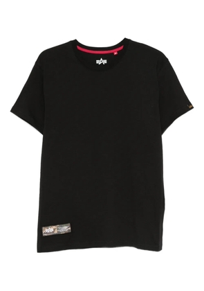 Alpha Industries Camo Label T-shirt - Black