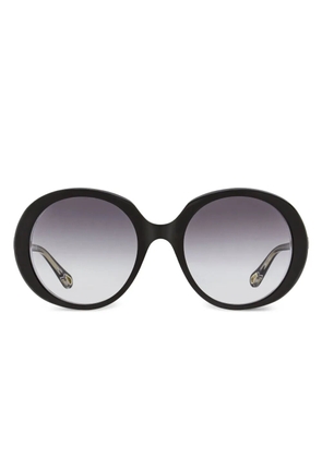 Chloé Eyewear oversized round sunglasses - Black