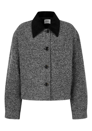 TOMBOY corduroy-collar jacket - Grey