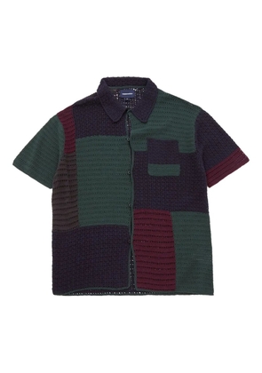 This Is Never That Block shirt - Blue