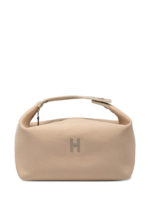 Hermès Pre-Owned 2021-2025 Small Canvas Bride A Brac Case vanity bag - Brown