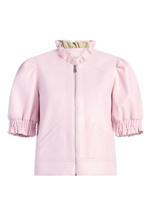 Cinq A Sept Anabella ruffled sleeve jacket - Pink