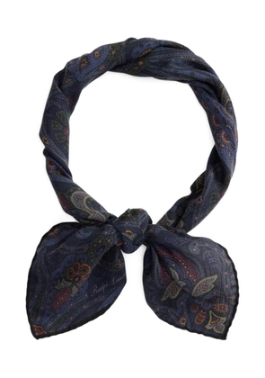 Ralph Lauren Purple Label paisley-pattern neckerchief - Blue