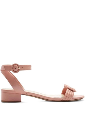 Alexandre Birman 30mm knotted-upper buckled sandals - Pink