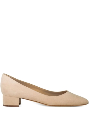 Manolo Blahnik 30mm Listony Samba Tondo pumps - Neutrals