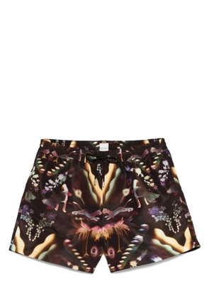 Paul Smith Lumiere swim shorts - Brown