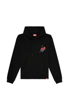 Diesel cherry sweatshirt - Black