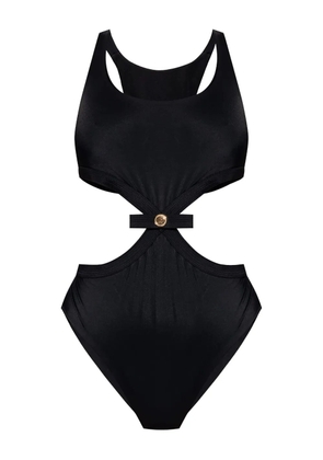 Versace bow detail swimsuit - Black