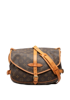 Louis Vuitton Pre-Owned 1992 Monogram Saumur 30 crossbody bag - Brown