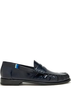 Blu Scarpa penny-bar loafers - Blue