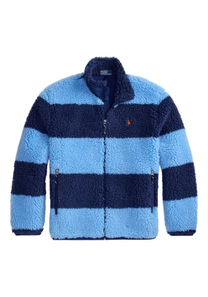 Polo Ralph Lauren striped fleece jacket - Blue
