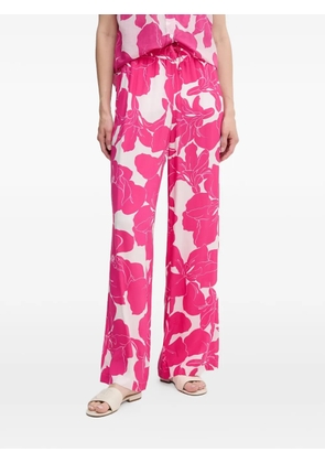 Marc Aurel floral trousers - Pink