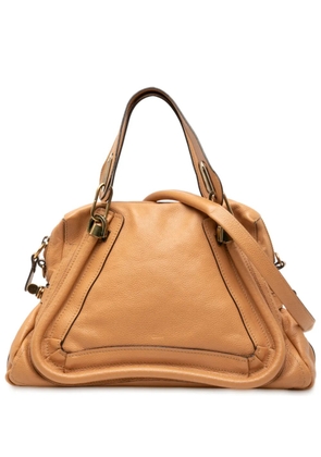 Chloé Pre-Owned 2012 Medium Leather Paraty satchel - Brown