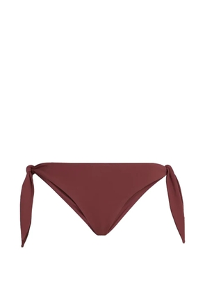Brunello Cucinelli tie-side bikini bottom - Brown