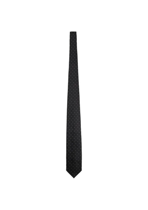 TOM FORD polka-dot tie - Black