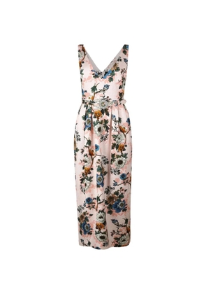Borgo De Nor Jules floral belted midi dress - Pink
