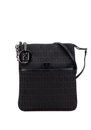 Fendi Pre-Owned 2000-2010 Zucchino Canvas crossbody bag - Black